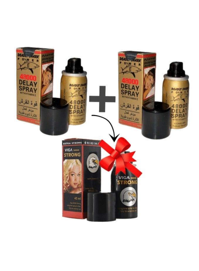Original Men's Spray, 2 bottles + gift